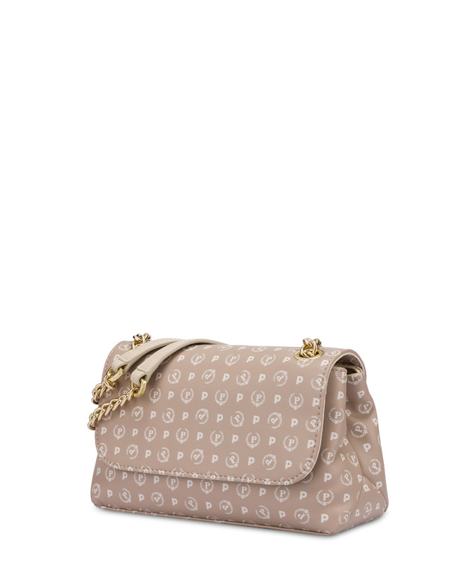 Pollini Borsa A Spalla Heritage Soft Touch Beige/avorio Acquista Ora