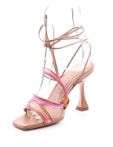 VICENZA Sandalo con tacco alto VICENZA 1076022 Z1 COCONUT Fino Al -60%