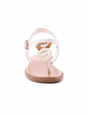 I NUOVO Sandalo basso donna infradito I NUOVO 981006 CREMA Shopping Online