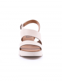 BUENO Sandalo con zeppa donna BUENO Y8602 CREMA Convenienza