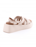 BUENO Sandalo con zeppa donna BUENO Y5904 CREMA Novità