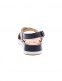 BUENO Sandalo con tacco basso zeppa donna BUENO Y5102 NERO Presa