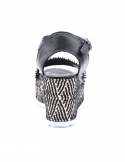 BUENO Sandalo con zeppa donna BUENO U7003 NERO Hotsell