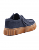 CLARKS Scarpa casual uomo CLARKS TORHILL LO NAVY SDE in camoscio Affare Del Giorno