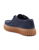 CLARKS Scarpa casual uomo CLARKS TORHILL LO NAVY SDE in camoscio Affare Del Giorno