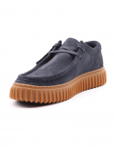 CLARKS Scarpa casual uomo CLARKS TORHILL LO NAVY SDE in camoscio Affare Del Giorno