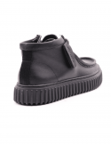 CLARKS Polacco casual uomo CLARKS TORHILL HI BLK LEA in pelle Prezzo Ridotto