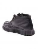 CLARKS Polacco casual uomo CLARKS TORHILL HI BLK LEA in pelle Prezzo Ridotto