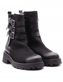 FELMINI Polacco donna FELMINI D923 BLACK in pelle nabuck Outlet