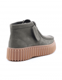 CLARKS Polacco donna CLARKS TORHILL MOSS DKRGREEN in pelle nabuck Vendite Flash