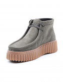 CLARKS Polacco donna CLARKS TORHILL MOSS DKRGREEN in pelle nabuck Vendite Flash