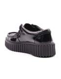 CLARKS Scarpa bassa donna CLARKS TORHILL BEE BLKPATEN in pelle verniciata Nuova