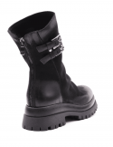 METISSE Polacco donna METISSE NV929 NERO in nabuk spazzolato Italy