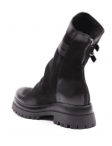 METISSE Polacco donna METISSE NV929 NERO in nabuk spazzolato Italy