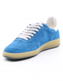 ED PARRISH Sneakers uomo ED PARRISH TRAINER UM093 in camoscio bluette Fino Al -60%