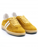 ED PARRISH Sneakers uomo ED PARRISH TRAINER UM091 in camoscio giallo ocra Shopping Online