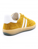 ED PARRISH Sneakers uomo ED PARRISH TRAINER UM091 in camoscio giallo ocra Shopping Online