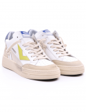 4B12 Sneakers uomo QUATTROBARRADODICI KYLE 752 in pelle bianca Convenienza
