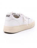 4B12 Sneakers uomo QUATTROBARRADODICI HYPER 926 in pelle bianca Novità