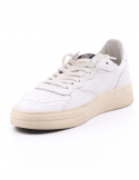 4B12 Sneakers uomo QUATTROBARRADODICI HYPER 926 in pelle bianca Novità