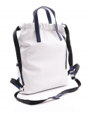 PEPEMOLL Borsa zaino donna PEPEMOLL 241441 BLANCO/NAVY in ecopelle Hotsell