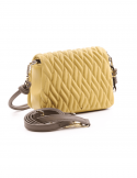 PEPEMOLL Borsa donna PEPEMOLL 241213 CREMA/TAUPE in ecopelle In Saldo