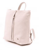 FRAU Borsa-zaino donna FRAU 507 CREMA in pelle bottalata Nuovo