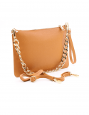 FRAU Borsa donna FRAU 501 CARAMELLO in pelle bottalata Spedizione Gratuita