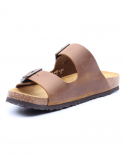 FRAU Sandalo basso uomo FRAU 19T5 COGNAC Vendita Calda