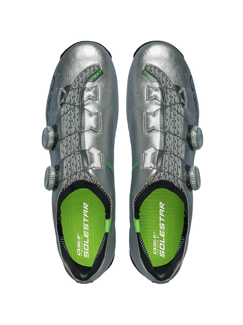Q36.5 Unique Scarpe Adventure Grigio Argento Ritorno libero