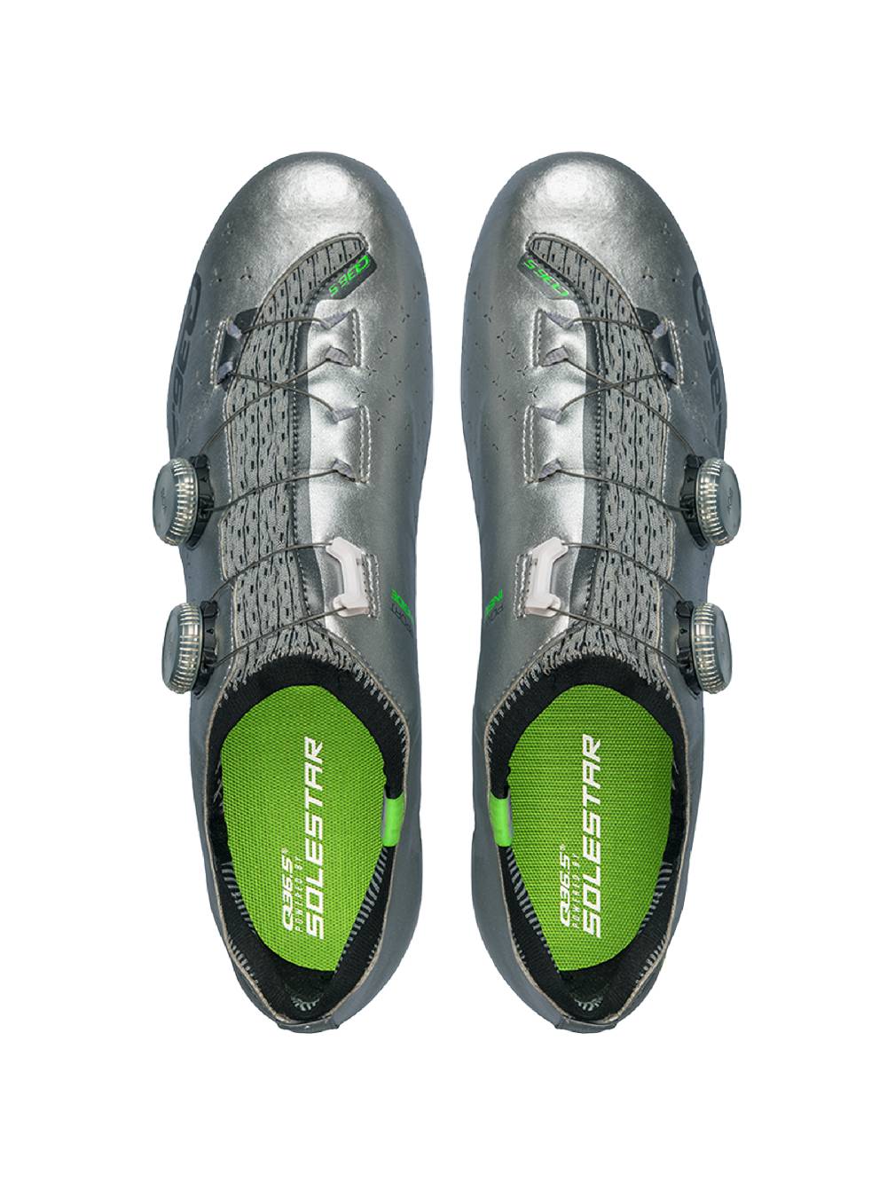 Q36.5 Unique Scarpe Strada Grigio Argento Ultimi tre giorni