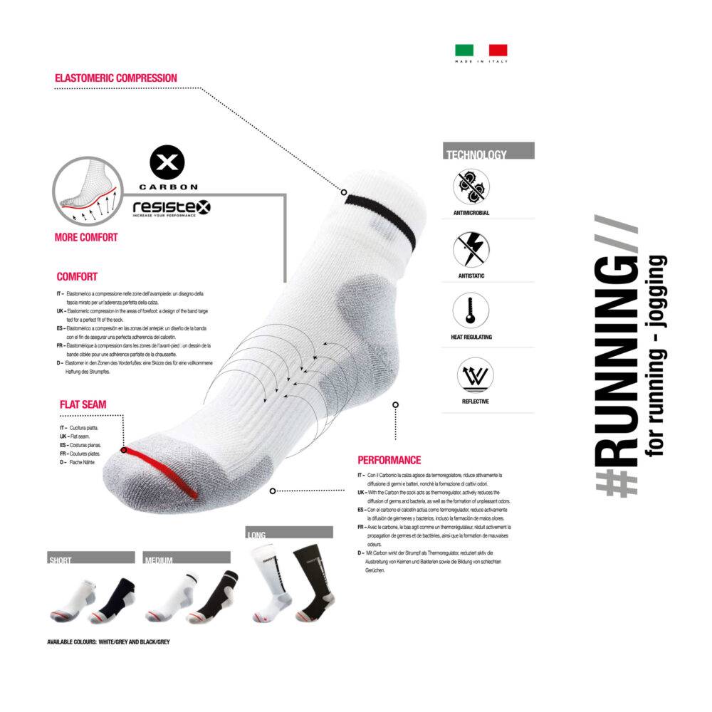 R Evenge Calza Running Corta Saldi Di Fabbrica