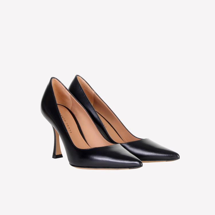 Roberto Festa DÉCOLLETÉ IN VITELLO NERO LORY 2025