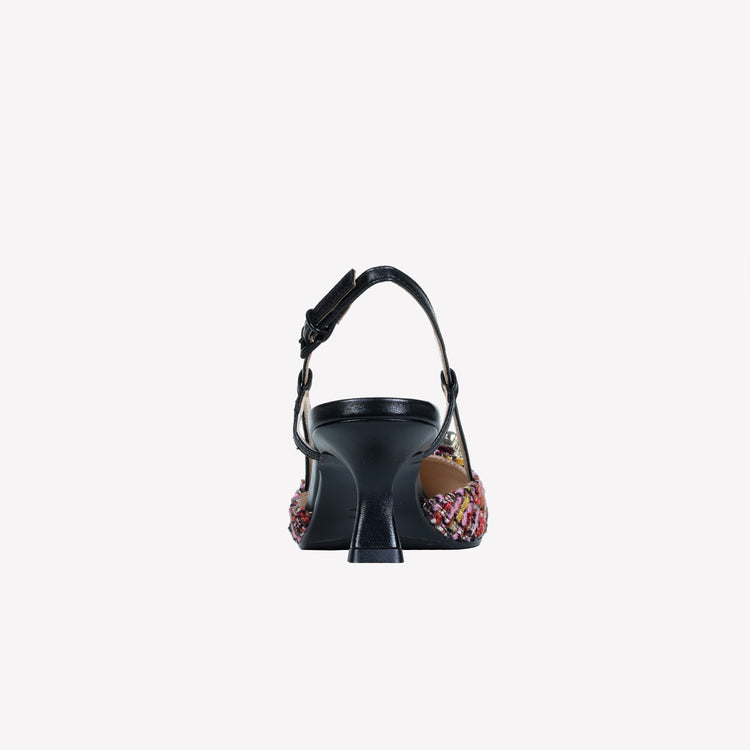 Roberto Festa slingback in pave multicolor e accessorio strass stefy Negozi Online