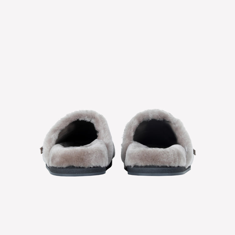 Roberto Festa MULES IN MONTONE NUTRIA CON FIBBIA CRISTALLI MARCUS Promozione Limitata