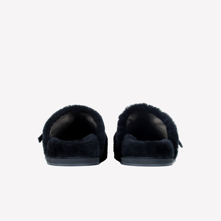 Roberto Festa MULES IN MONTONE NERO CON FIBBIA CRISTALLI MARCUS Shopping Online
