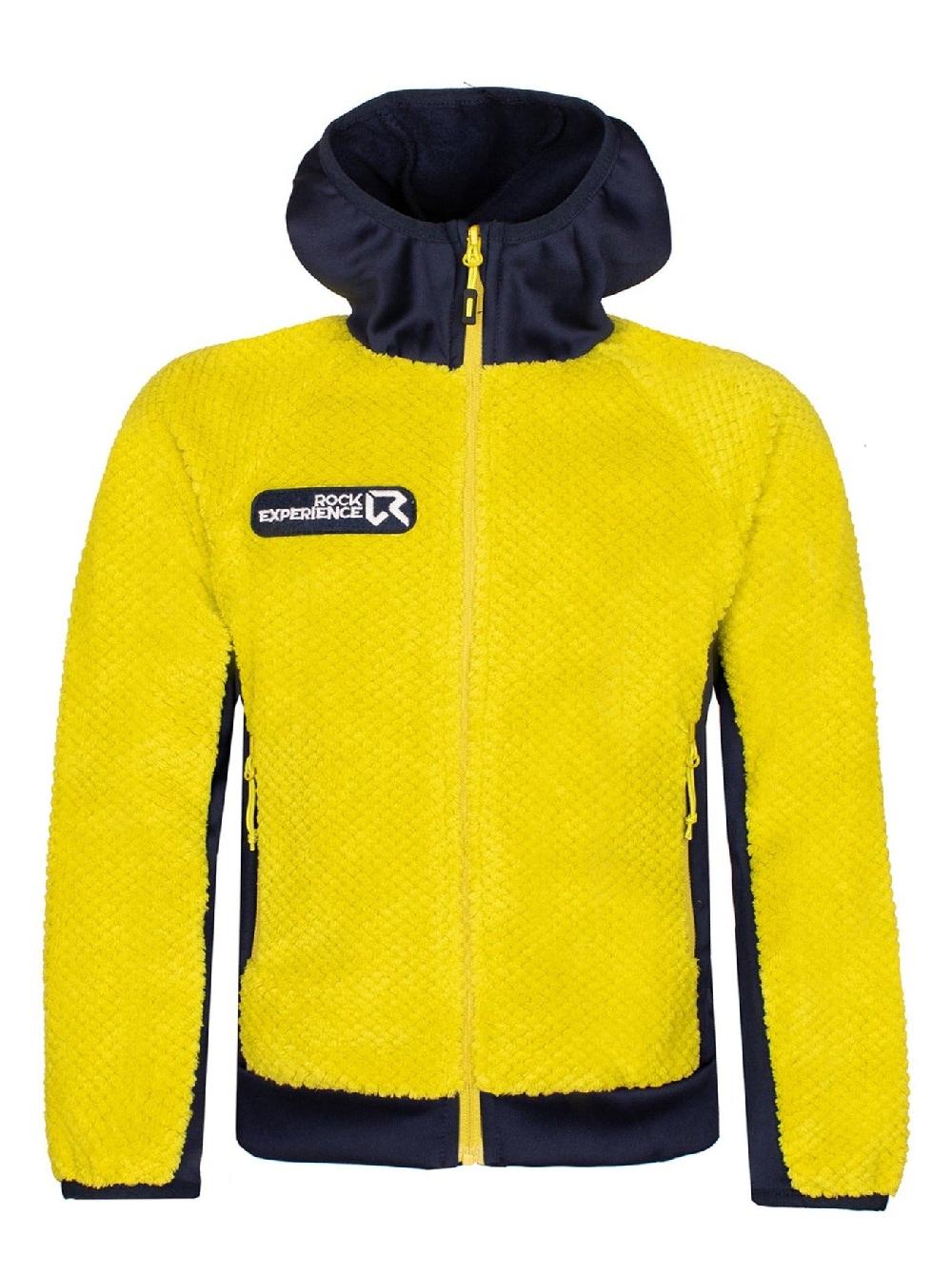 Rock Experience Blizzard Hoodie felpa pile bambino Consegna Veloce