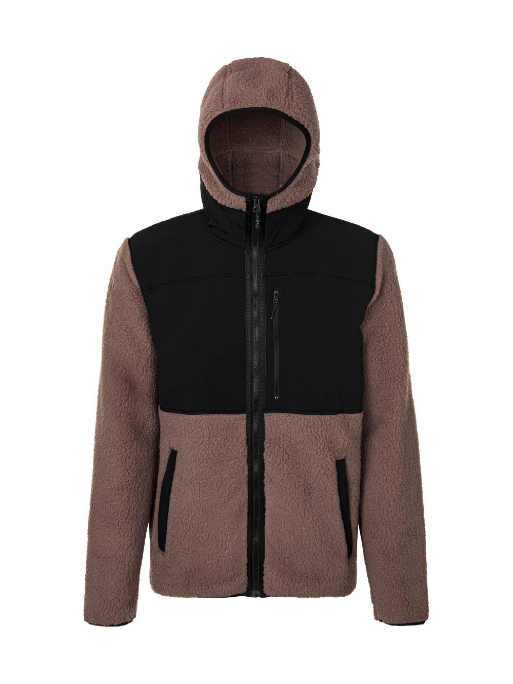 Rock Experience Savoonga Hoodie FZ pile uomo In Vendita