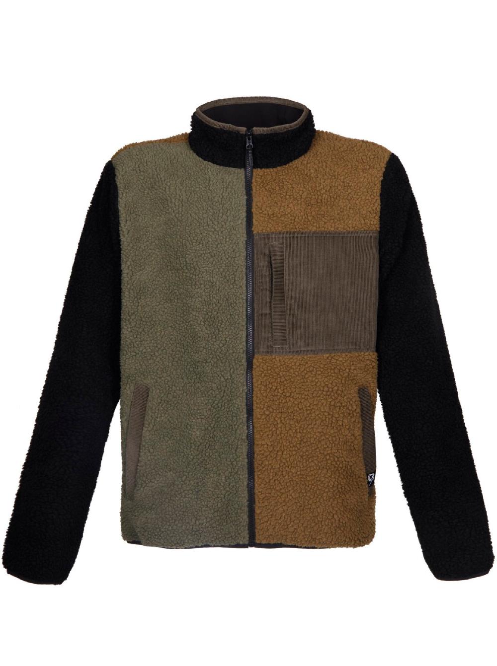 Rock Experience RE.Takotna Mock Neck Fz pile uomo Prezzo Ridotto