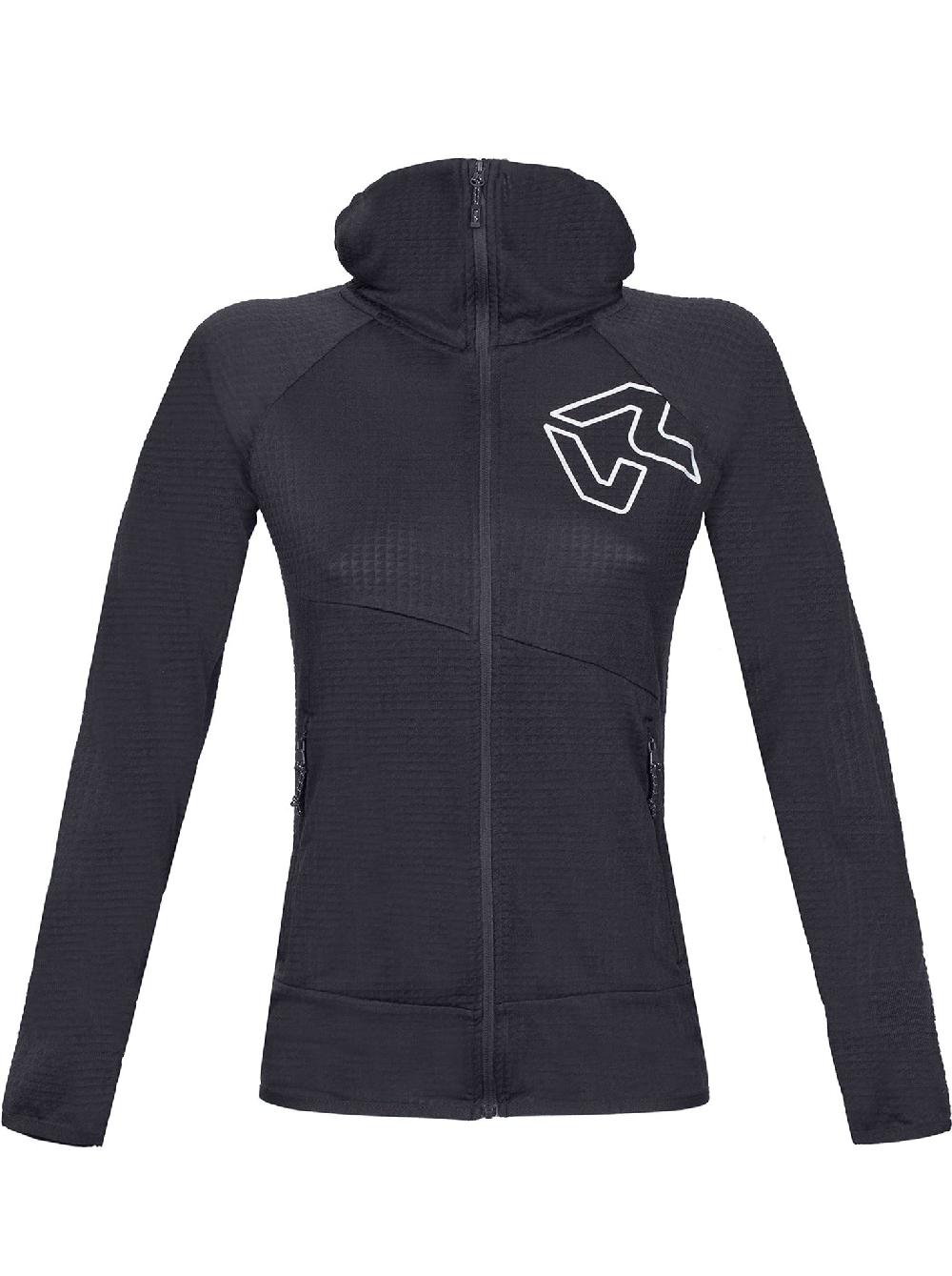 Rock Experience Zebra Hoodie pile tecnico donna Italy
