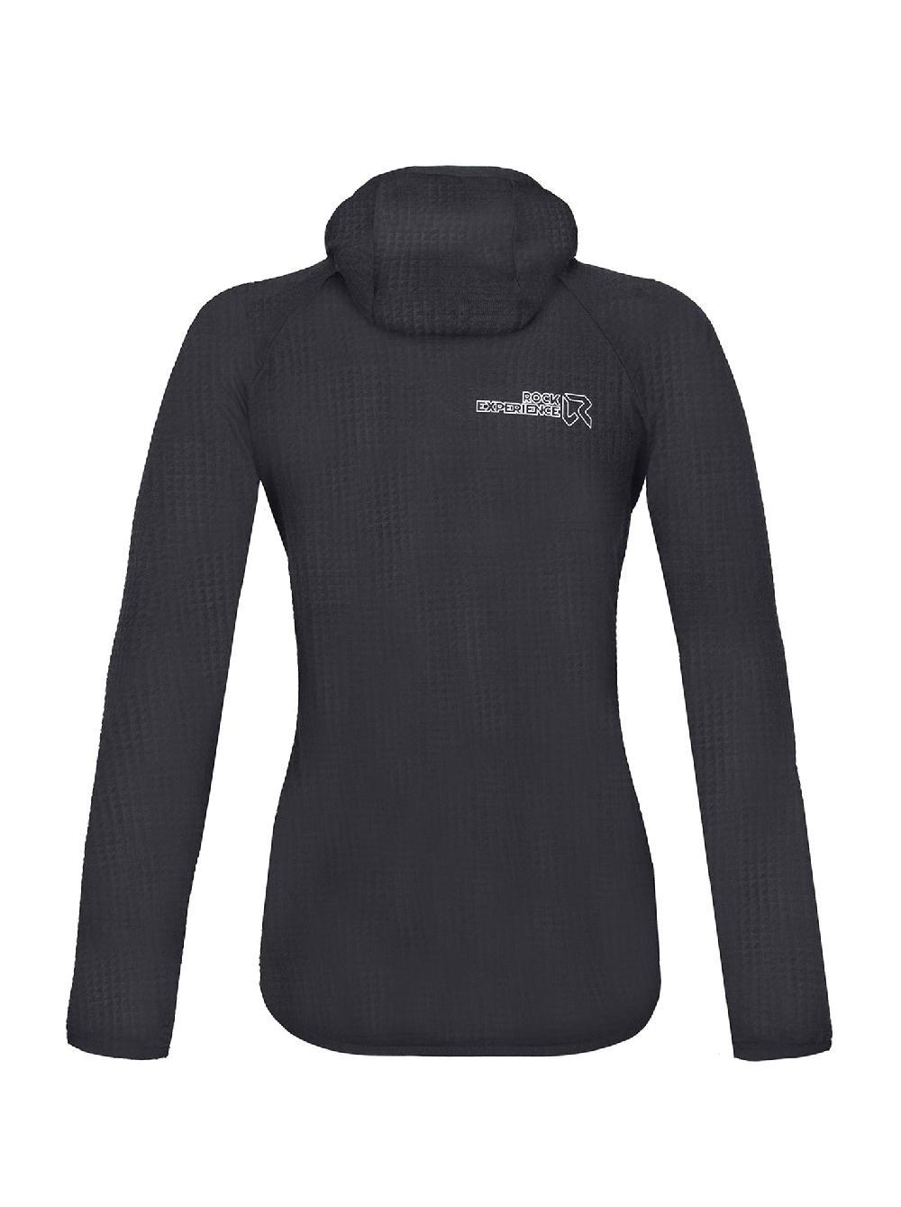 Rock Experience Zebra Hoodie pile tecnico donna Italy