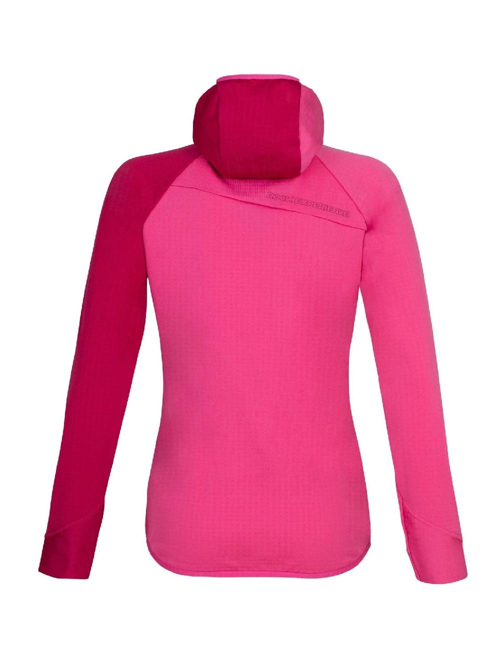 Rock Experience Headwall felpa donna full zip con cappuccio Fino Al -60%