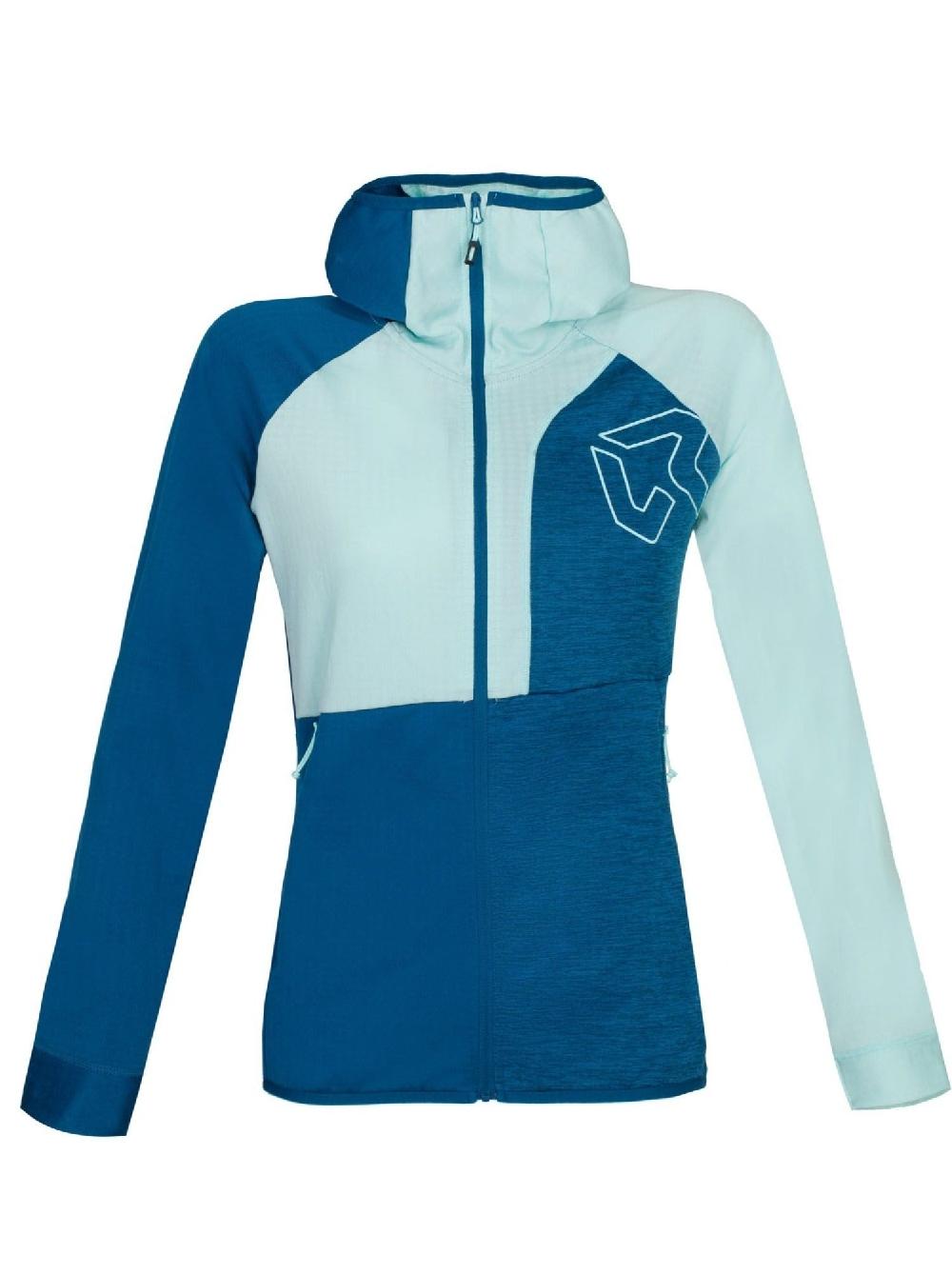 Rock Experience Headwall felpa donna full zip con cappuccio Fino Al -60%