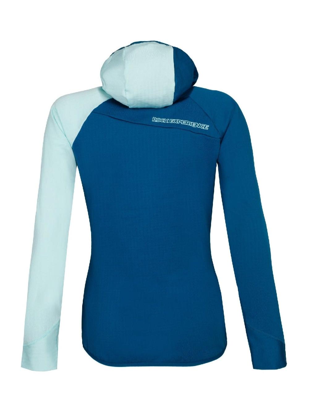 Rock Experience Headwall felpa donna full zip con cappuccio Fino Al -60%