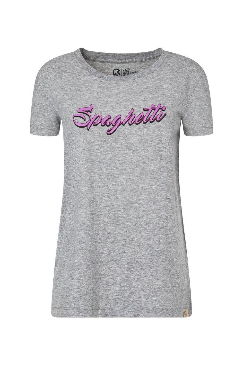 Rock experience Spaghetti Boulder Farfalle t-shirt donna Negozio