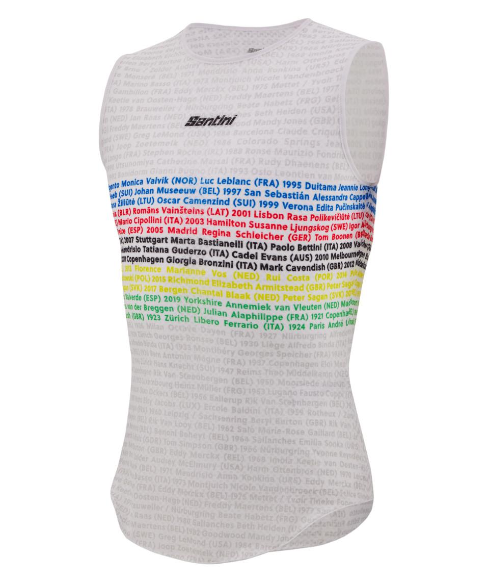 Santini UCI OFFICIAL CAMPIONE DEL MONDO - MAGLIA INTIMA Saldi Di Fabbrica