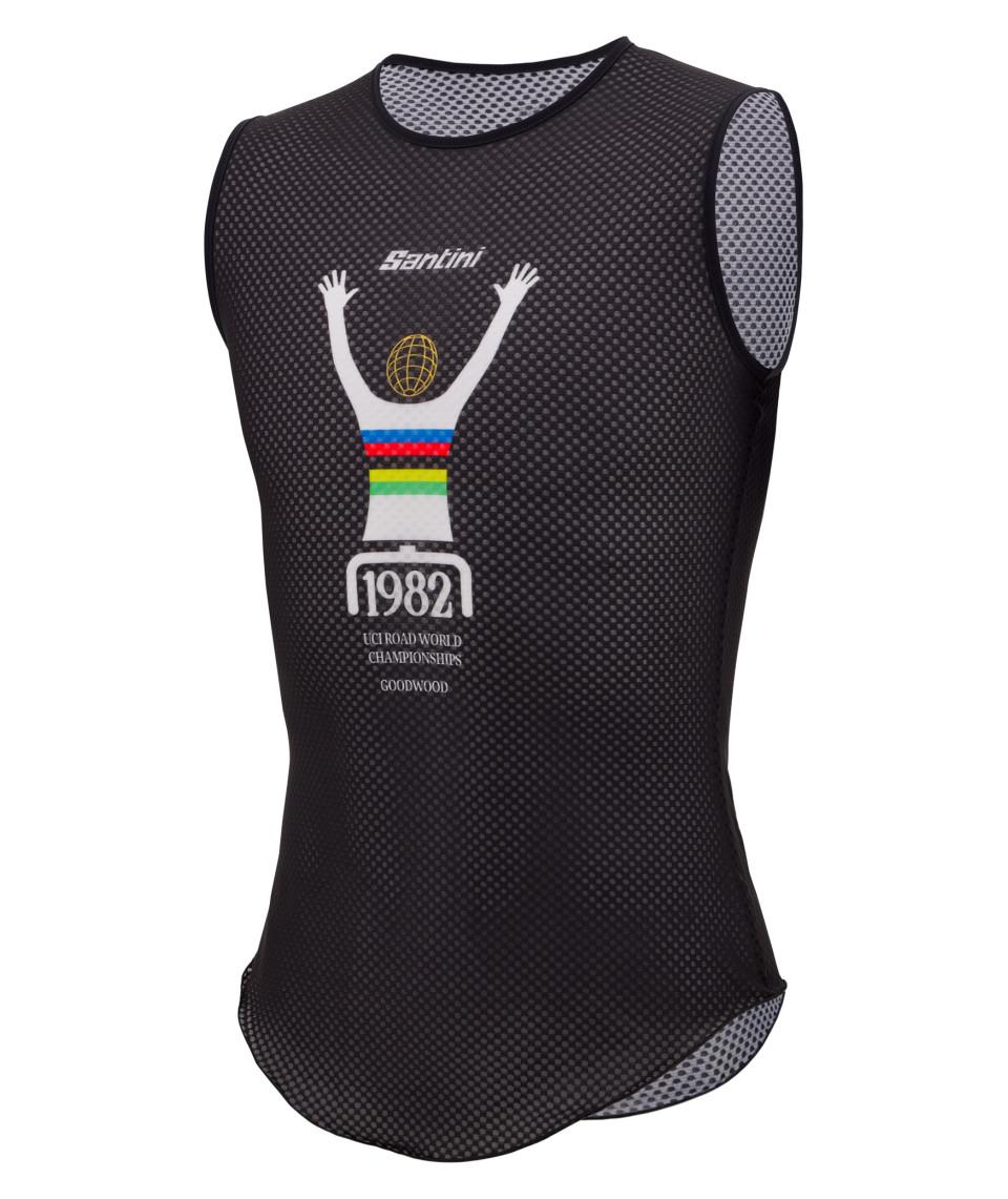 Santini GOODWOOD 1982 - MAGLIA INTIMA UCI Nuova
