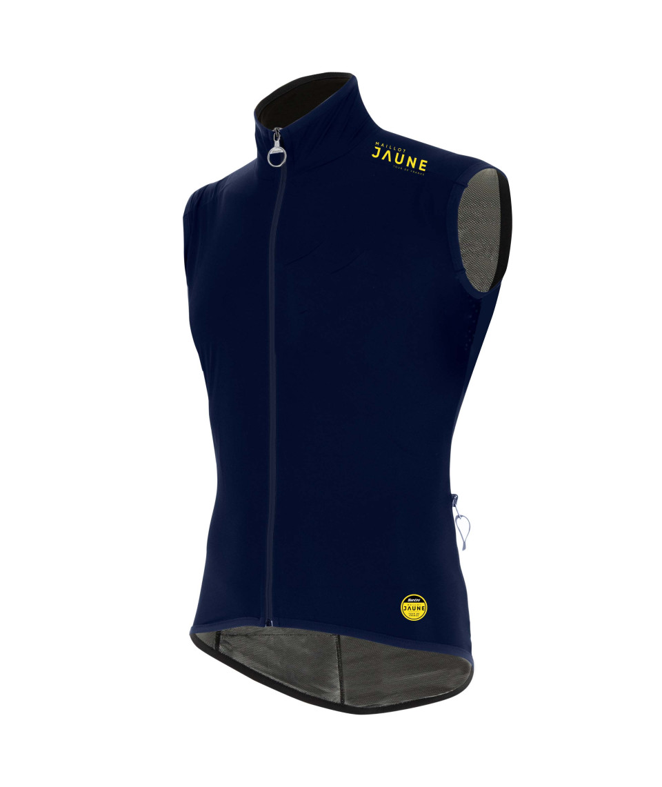 Santini LE MAILLOT JAUNE - GILET PIOGGIA In Vendita