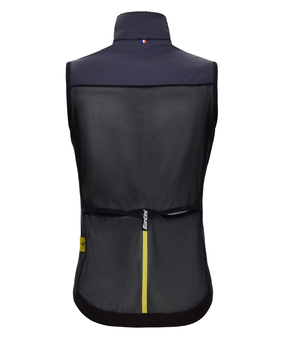 Santini MAILLOT JAUNE - GILET ANTIVENTO Saldi