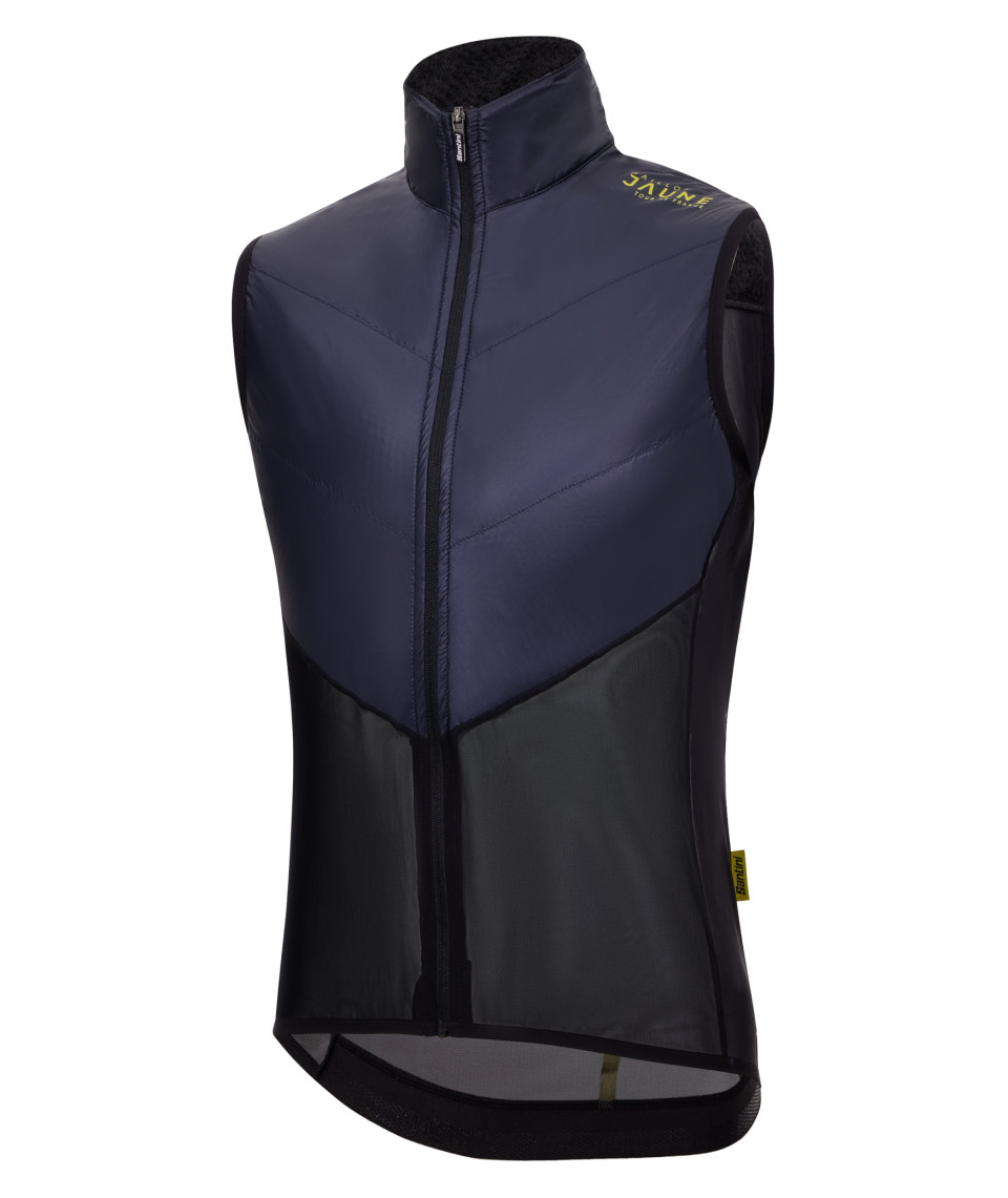Santini MAILLOT JAUNE - GILET ANTIVENTO Saldi